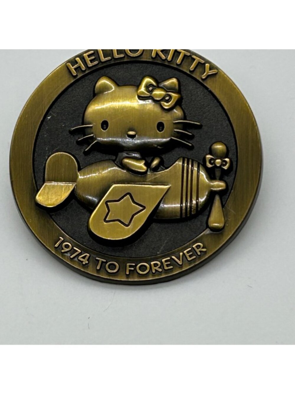 Hello Kitty Collectible Pin 45th Anniversary Limited Edition 1974 to Forever - Picture 2 of 14